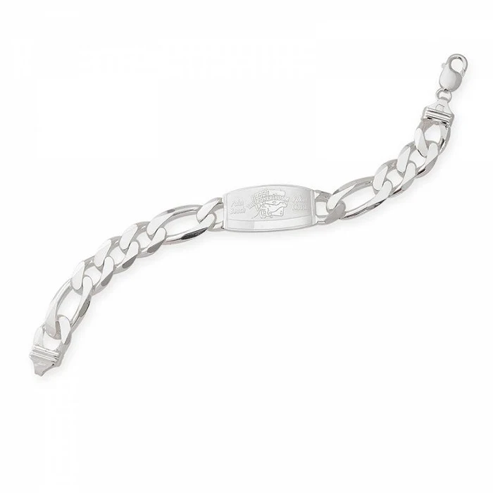 Sterling Silver ID Bracelet 1