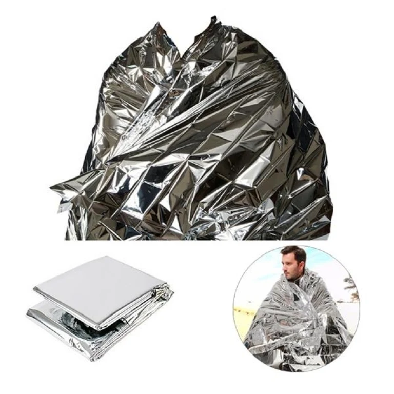 Safe Emergency Mylar Thermal Blanket 1