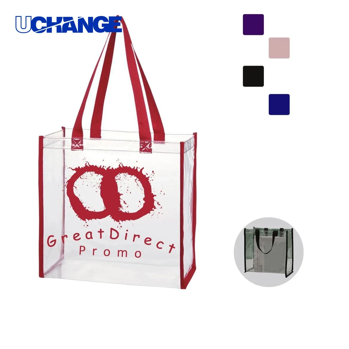 PVC Clear Tote Bag 1