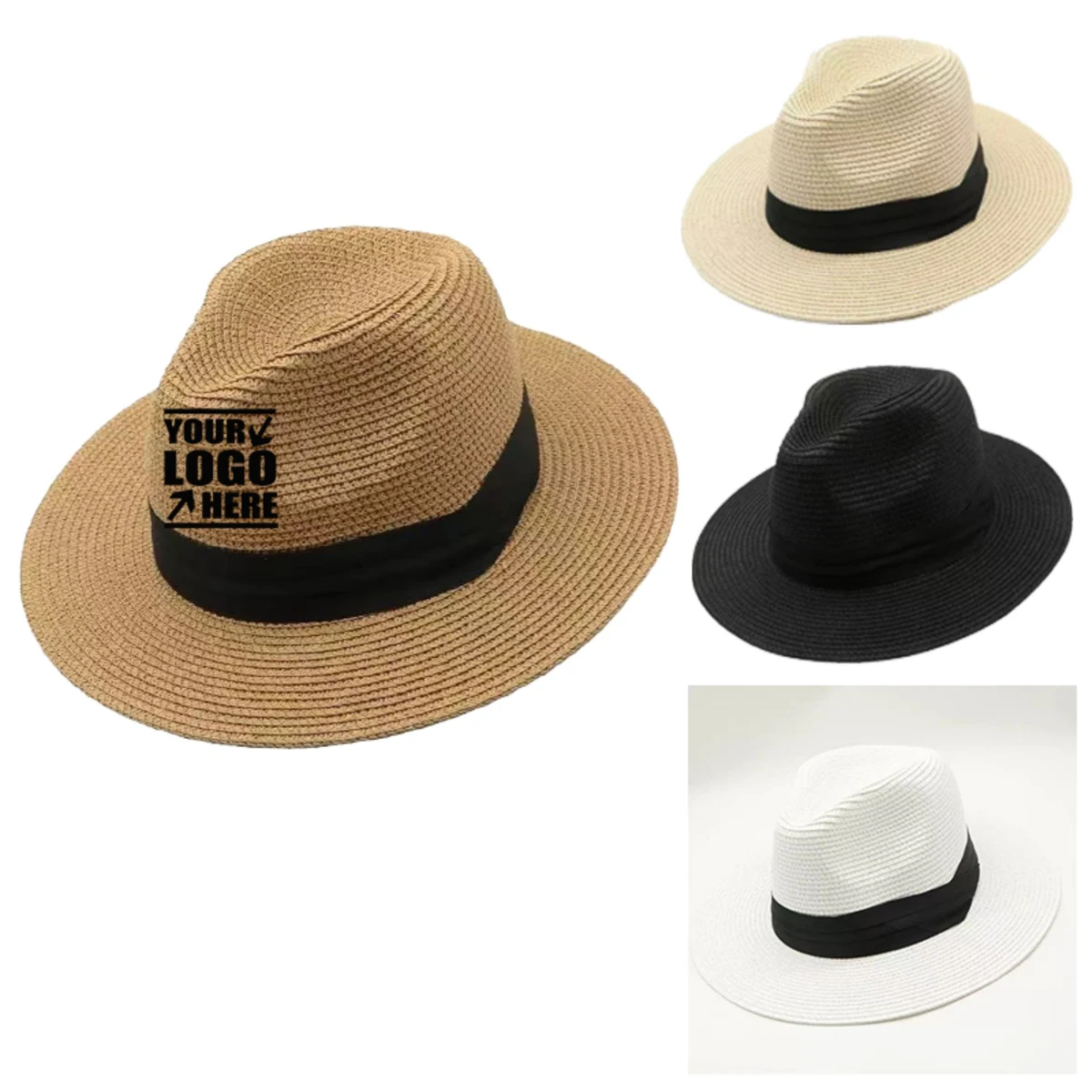 Panama Style Straw Hat 1