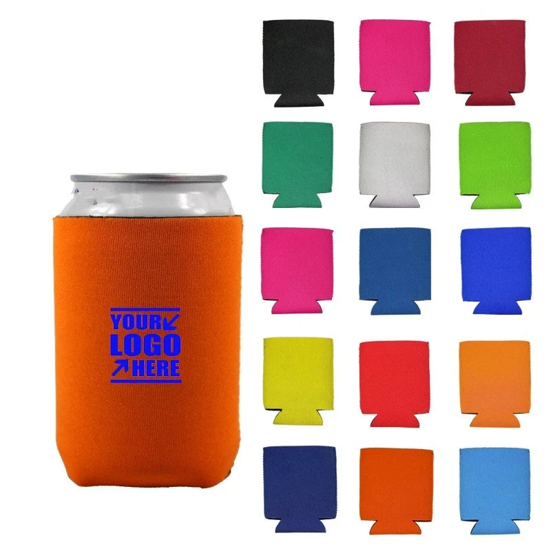 Beer Can Coolers Sleeves, custom koozie with logo imprint 1