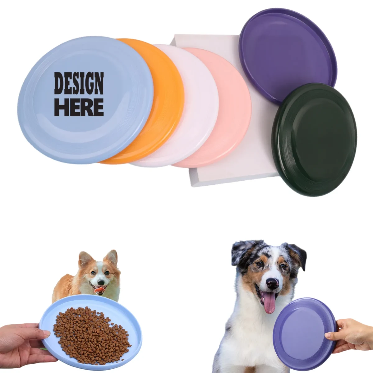 Small Dog Flying Discs Toy 1