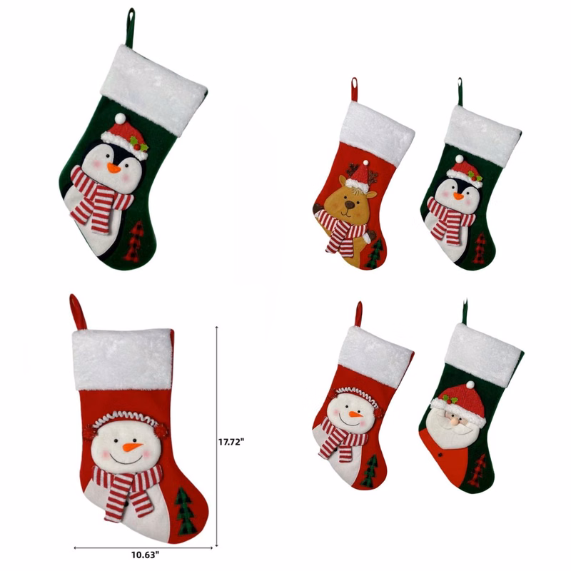 Durable Plush Christmas Stockings