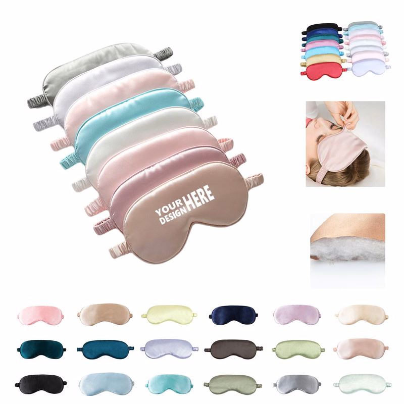 Comfortable Soft Imitation Silk Eye Mask Blinder