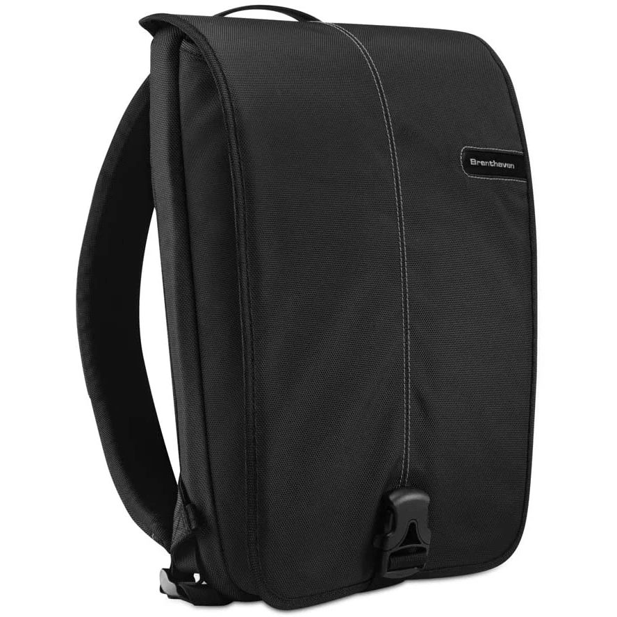 Zippered Computer Backpack w/ Snap Closure 1