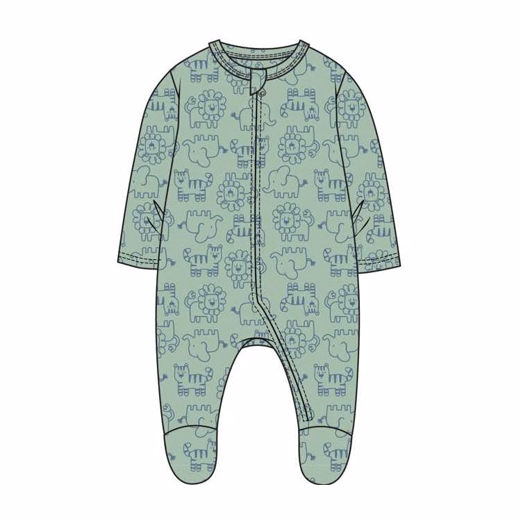 Boys' Sleep & Play Romper 0-9 Months