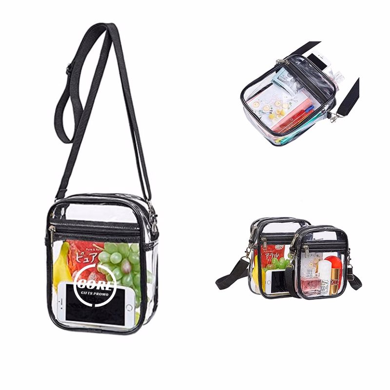 Crossbody Purse Transparent Handbag With Adjustable Strap
