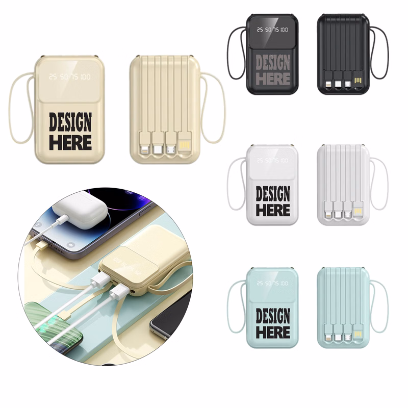Four Types Of Interface Portable Outdoor Power Bank