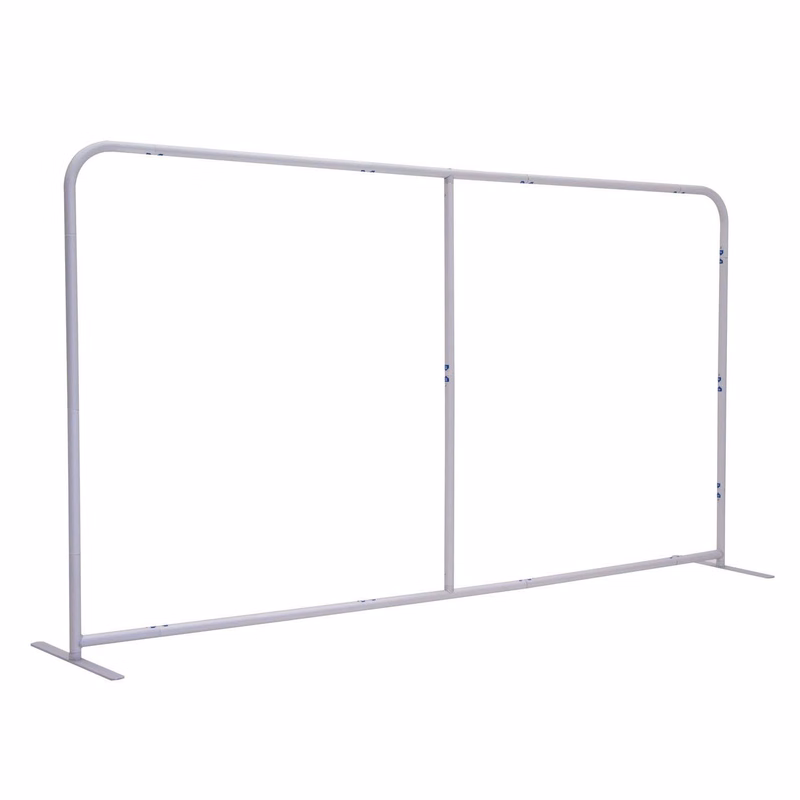 8'W x 54"H EuroFit™ Straight Wall Hardware