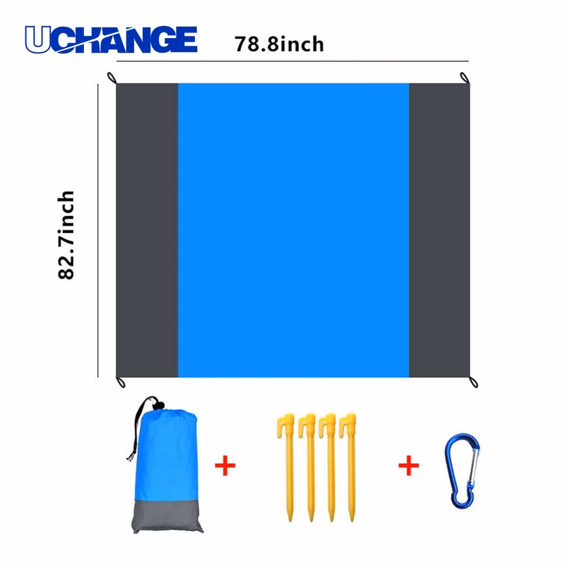 Foldable Waterproof Sand Resistant Beach Mat for Camping