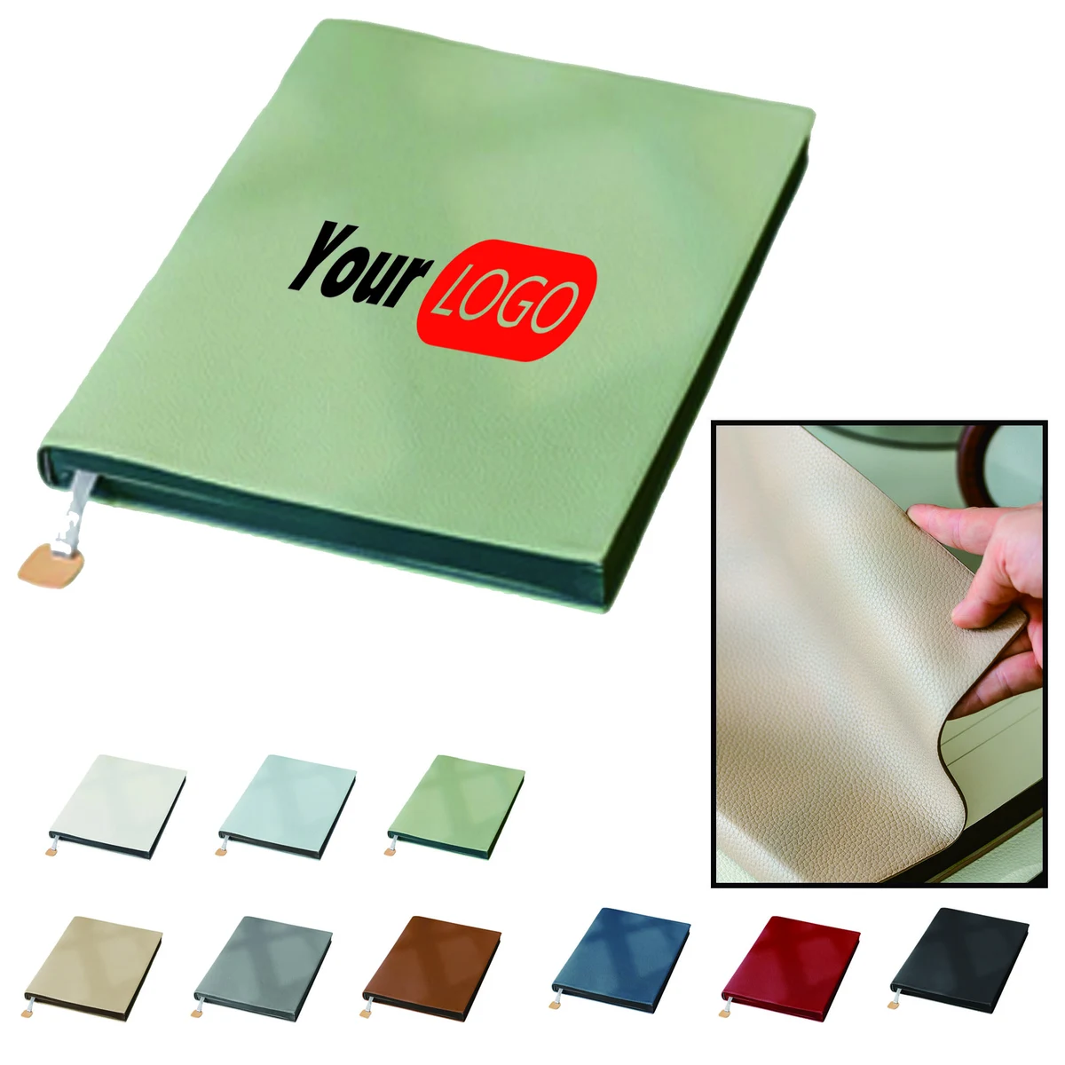 Full Color B5 PU Soft Leather Notebook 1
