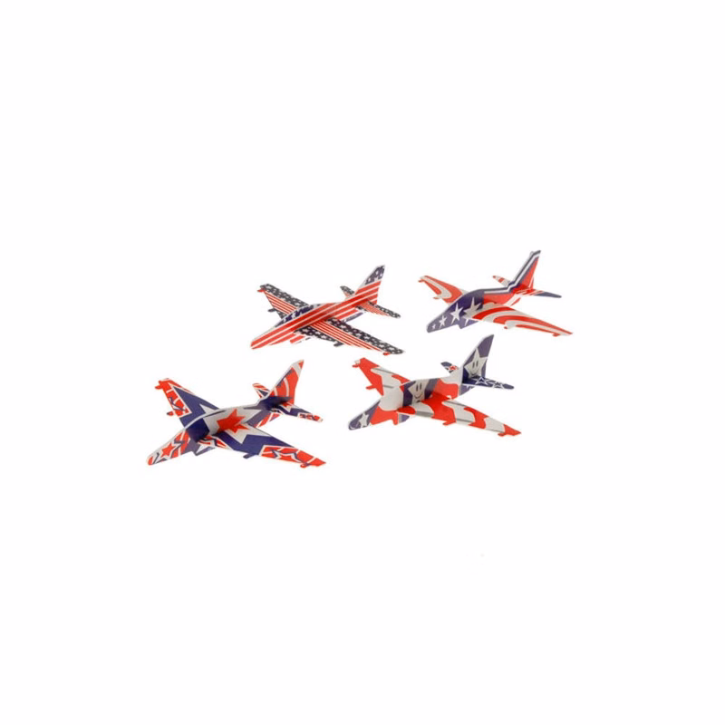 Patriotic Foam Gliders
