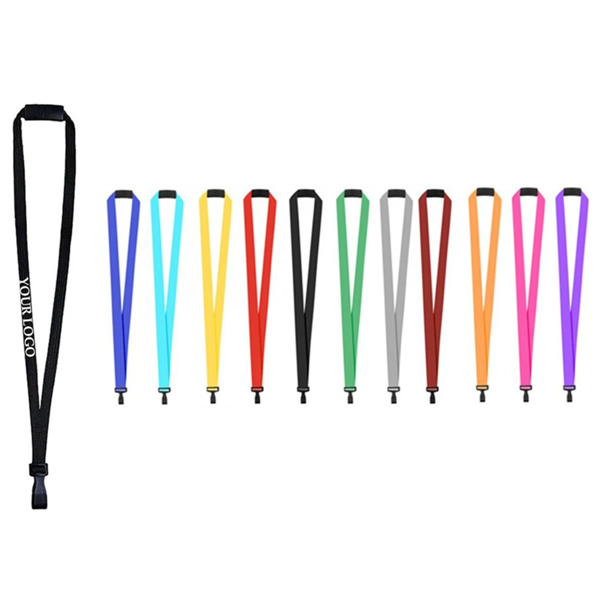 Polyester 10mm Lanyard 1
