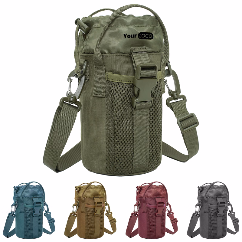 Nylon Customizable Water Bottle Bag