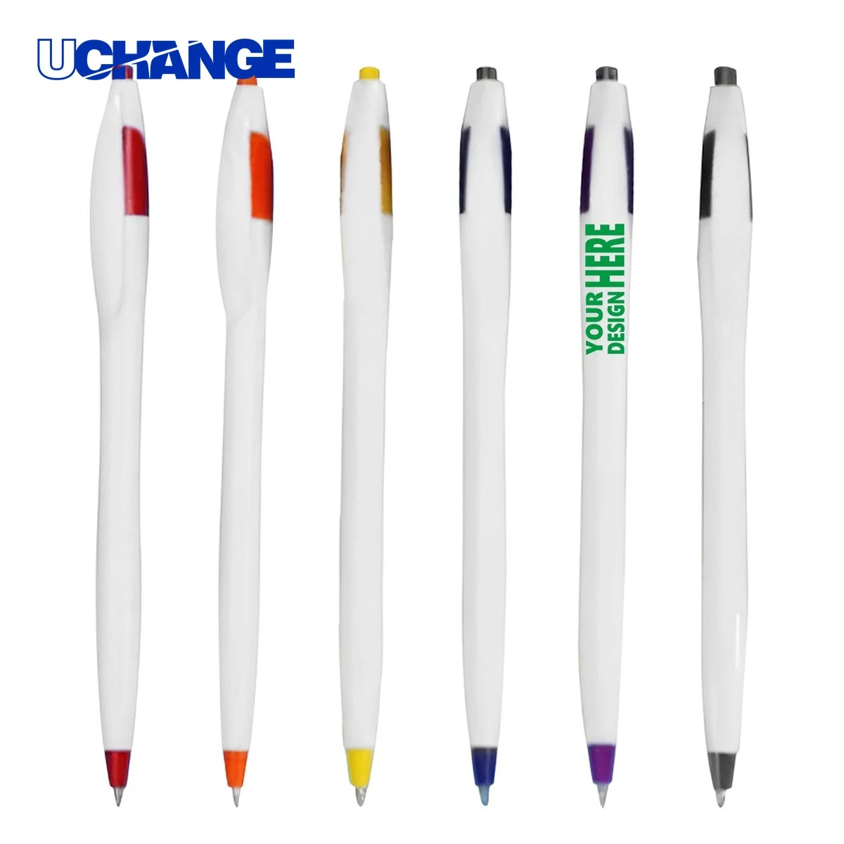 Custom Promotional Click Ballpoint Pen for Marketing, custom pen with logo imprint 1