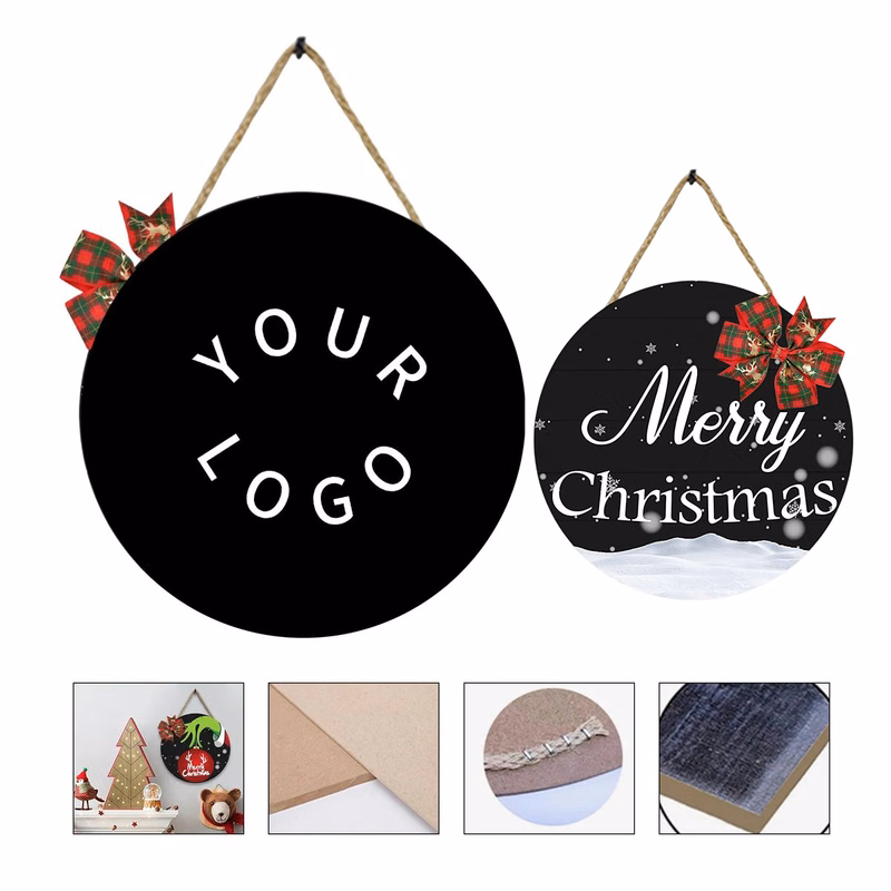 Rustic Wooden Welcome Sign for Home and Shops