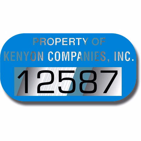 Custom Chrome Mylar Outdoor Decal