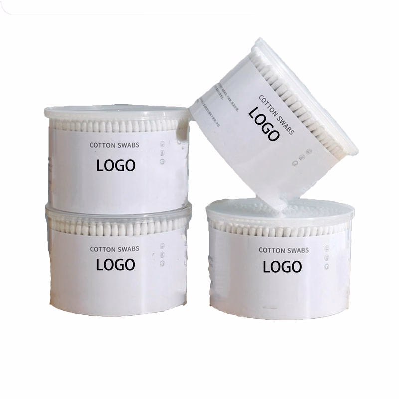 Zero-Fluorescent Dual-Tip Cotton Swabs