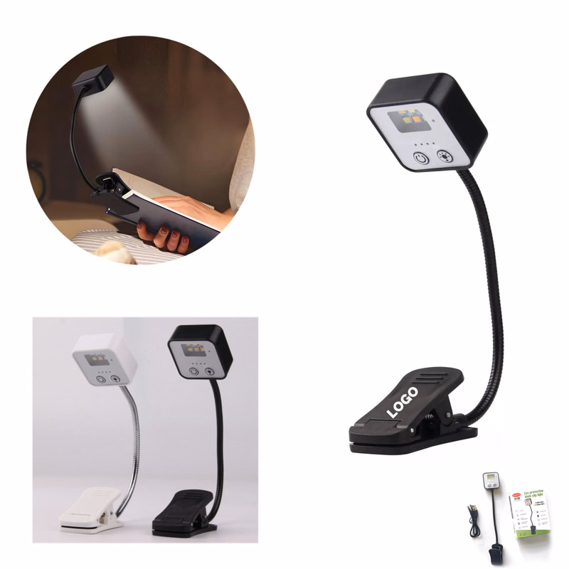 MOQ 10 pcs Rechargeable LED Book Lamp