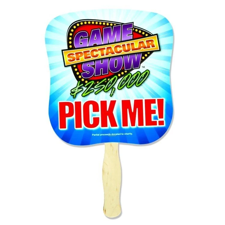 Stock Hourglass Shaped Fan 1