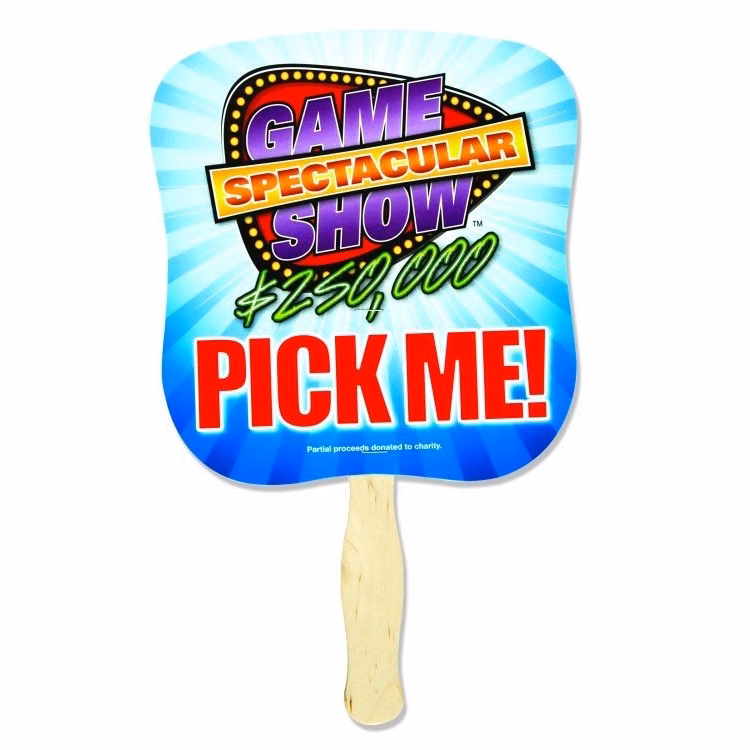 Stock Hourglass Shaped Fan