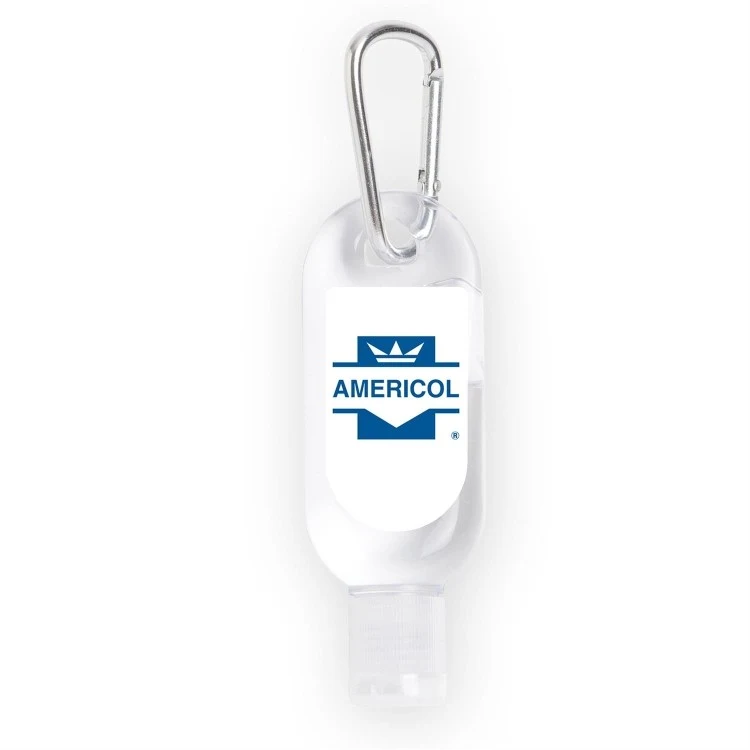 1 Oz. Hand Sanitizer w/Carabiner 1