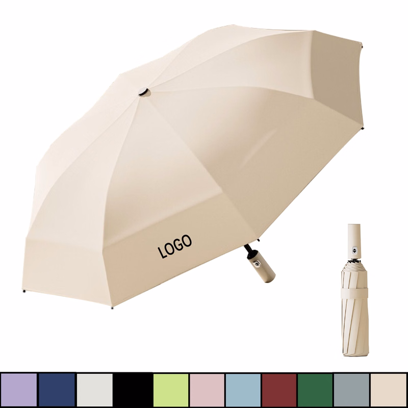 MOQ20 38" Auto Open Folding Golf Umbrella