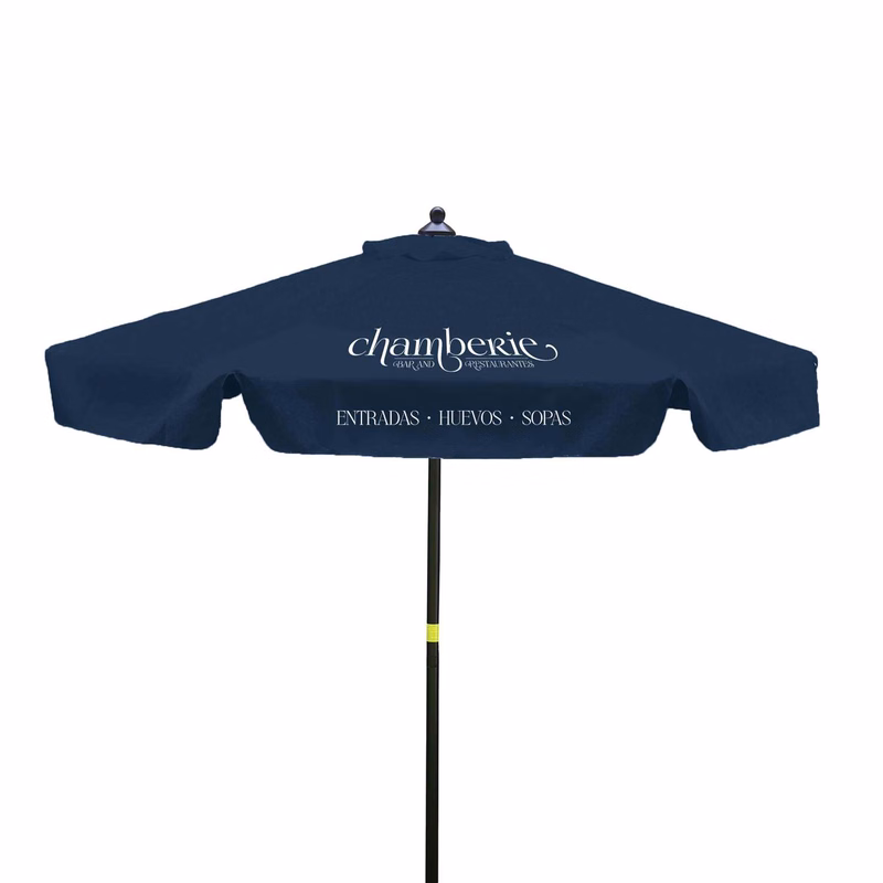 7' Steel Market Umbrella Kit with Valance (2 Imprints)