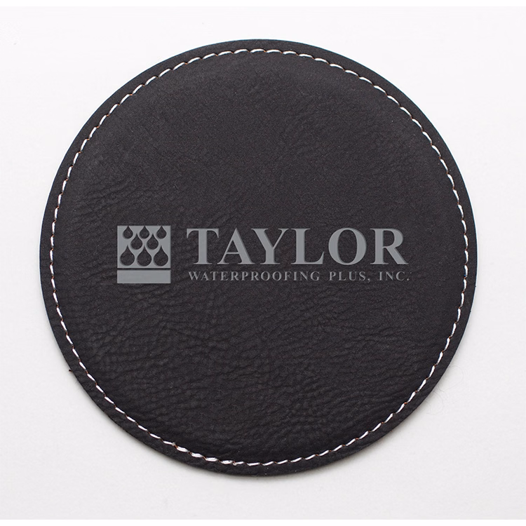 Leatherette Coaster