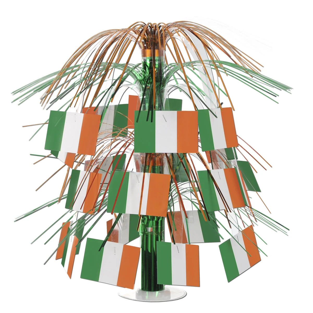 Irish Flag Cascade Centerpiece 1