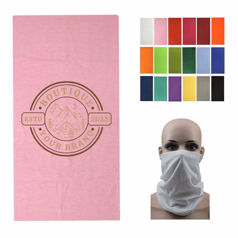 Outdoor Solid Color Headscarf Sun Protection Neck Cover