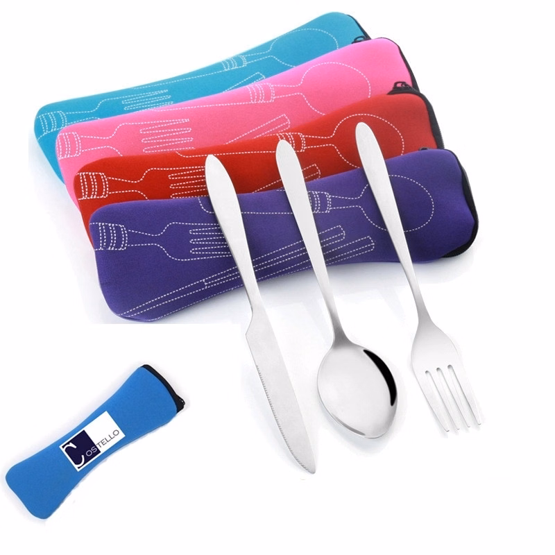 3-Piece Camping Dinnerware Sets