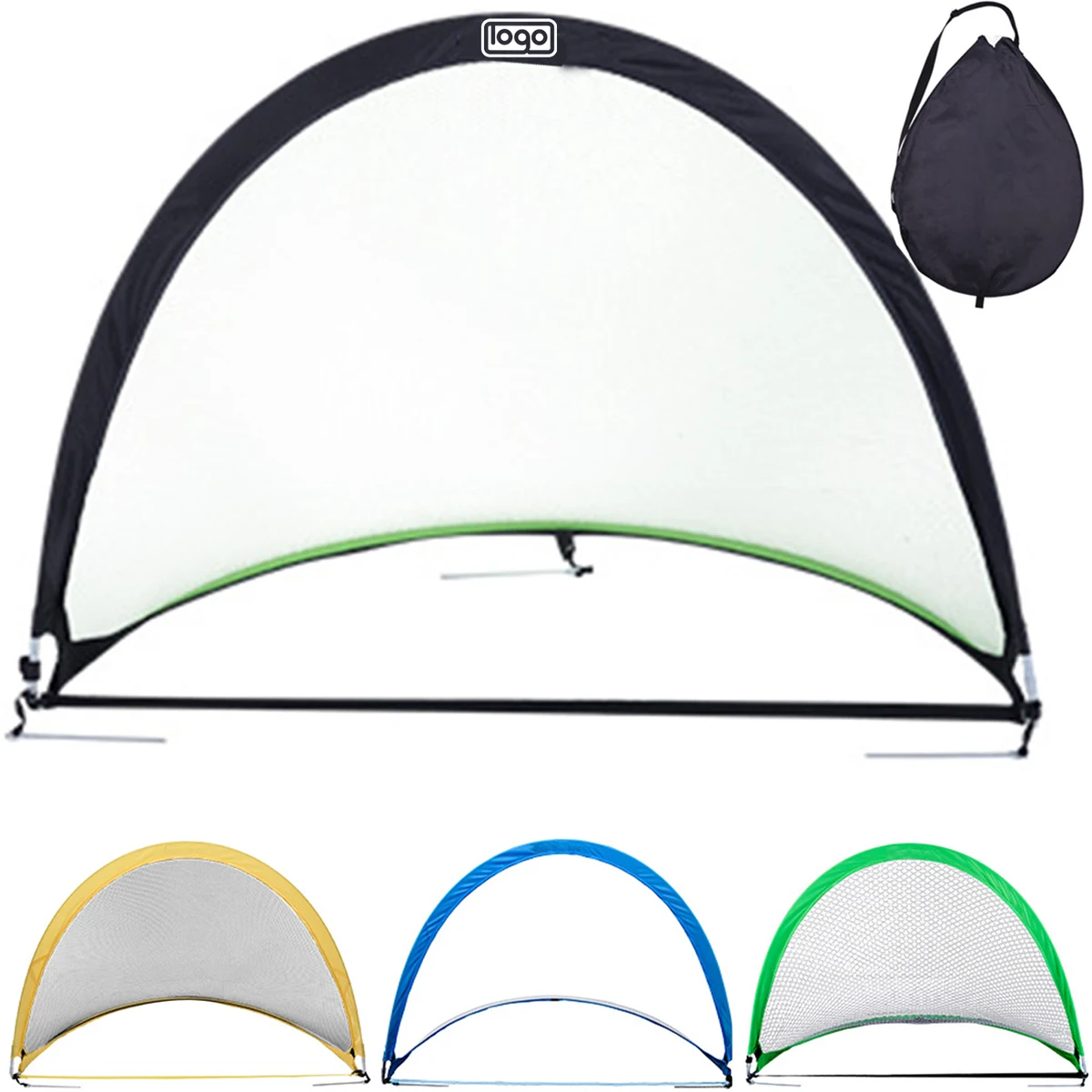 Mini Half Round Children Foldable Soccer Goal 1