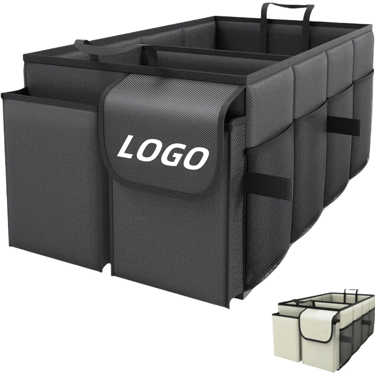 Large Capacity Foldable Car Trunk Organizer 1