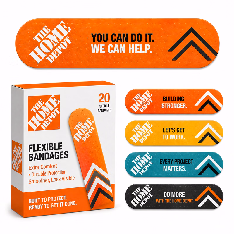 Custom Printed Bandages  Full Color Branding
