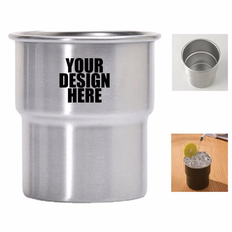 10 oz Stainless Steel Camping Cup