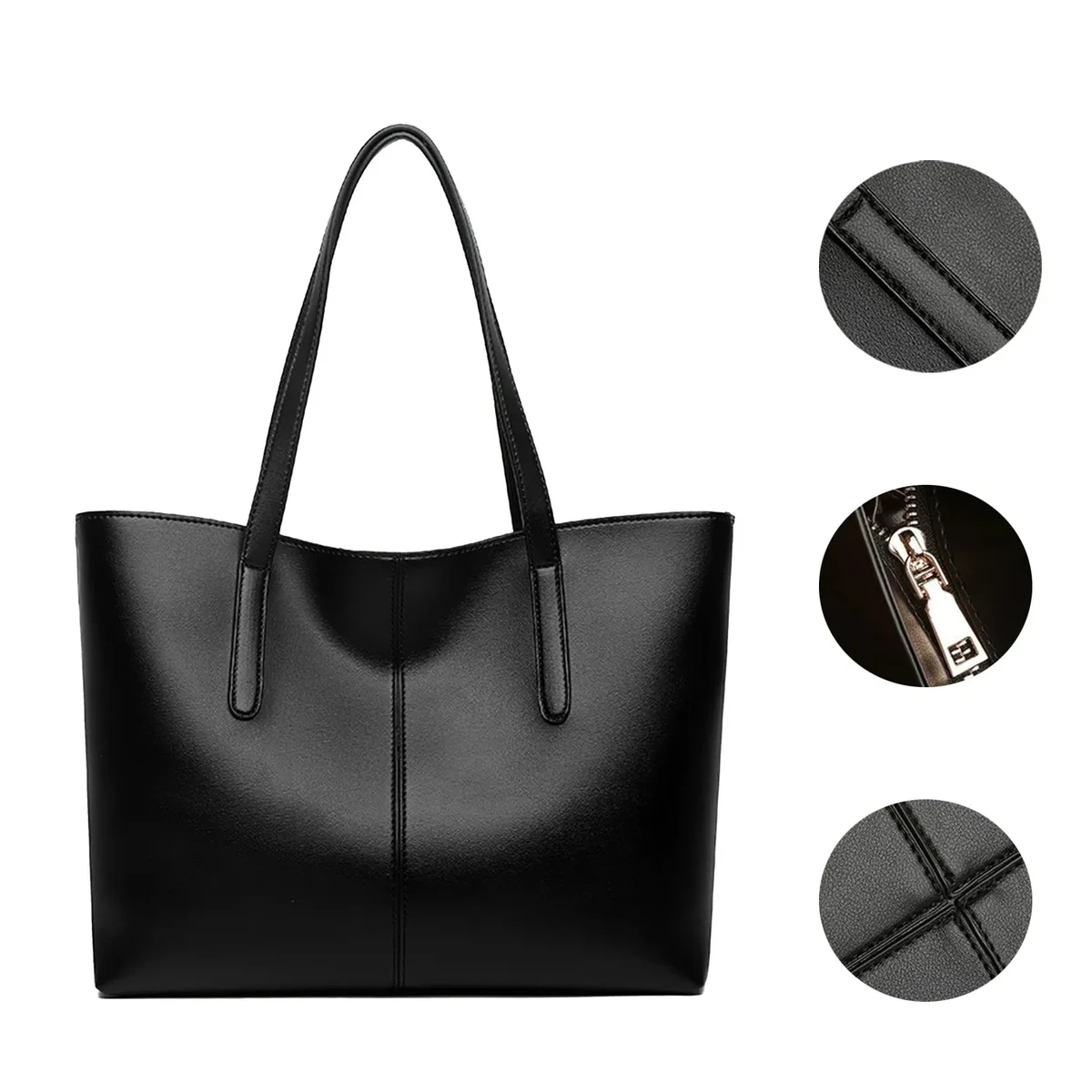 Retro shoulder large volum handbag for women 1