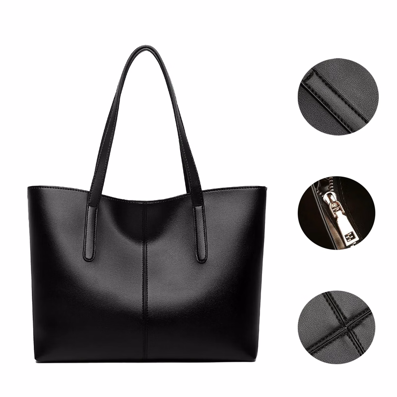 Retro shoulder large volum handbag for women