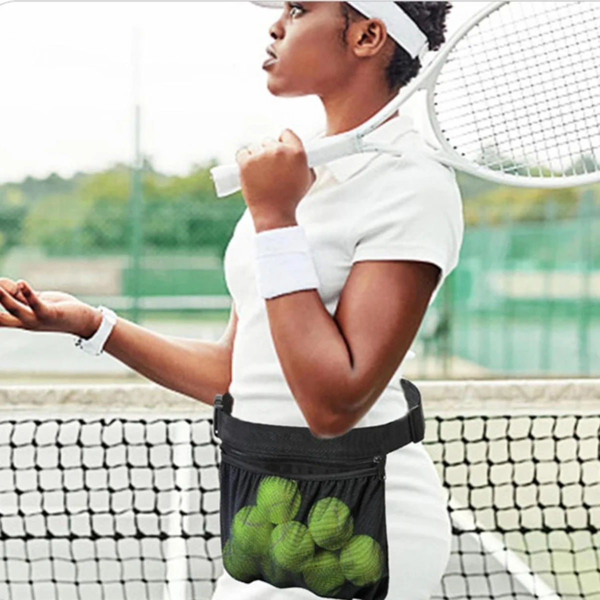 Pickleball Waist Bag Ball Holder 1