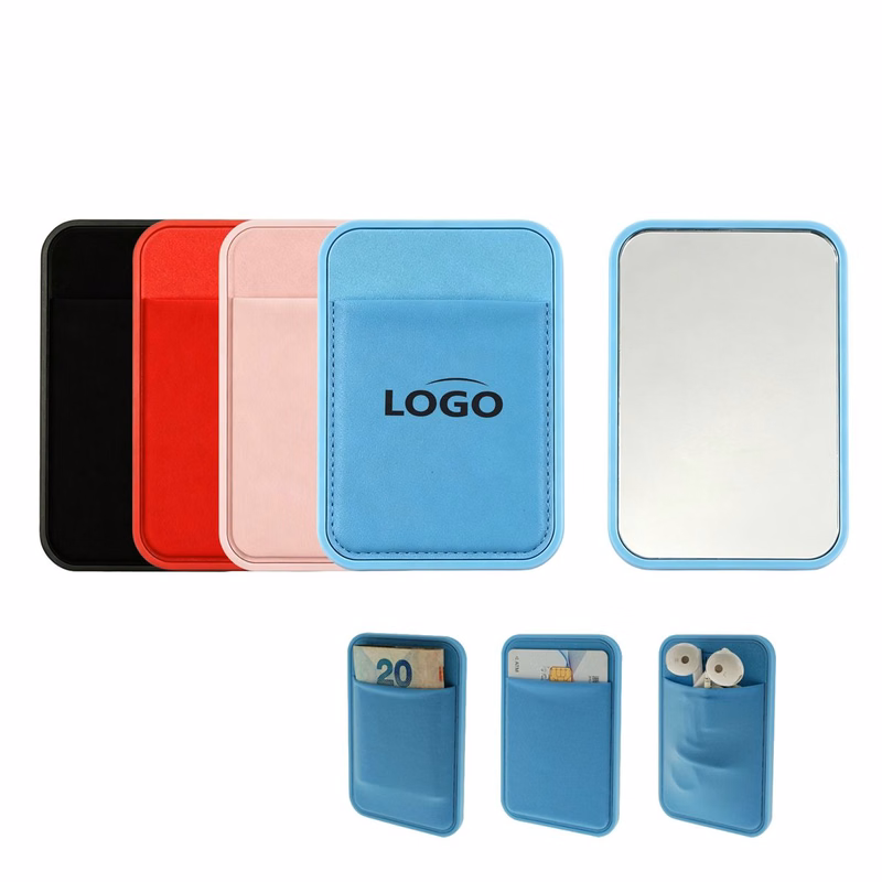 Card-Holder Compact Makeup Mirror