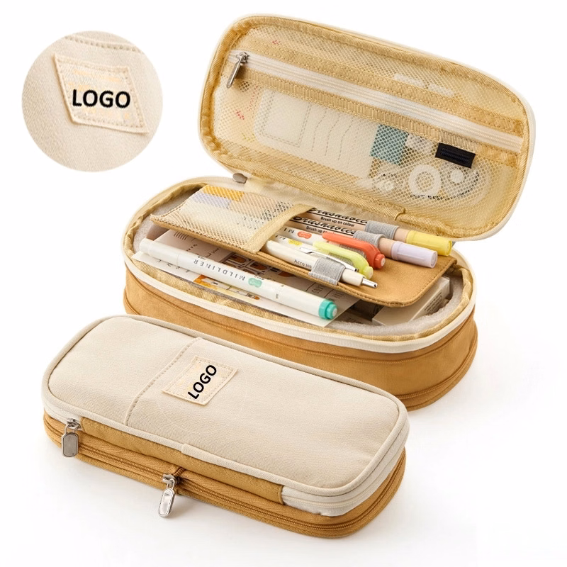 Pencil Case & Pen Holder Pouch - School Storage Organizer