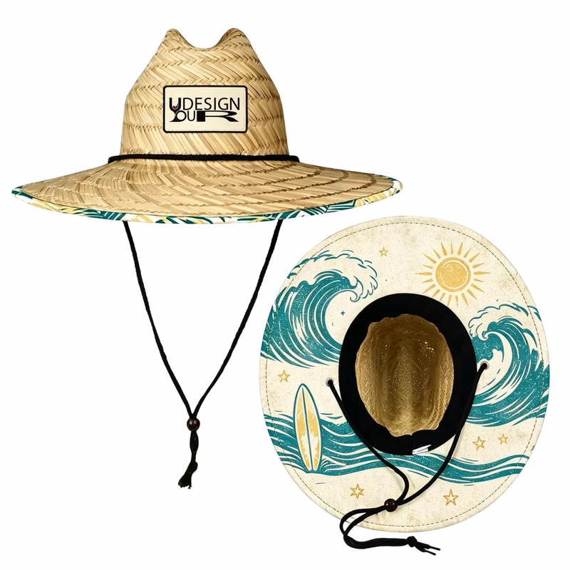 Custom Logo Straw Hat