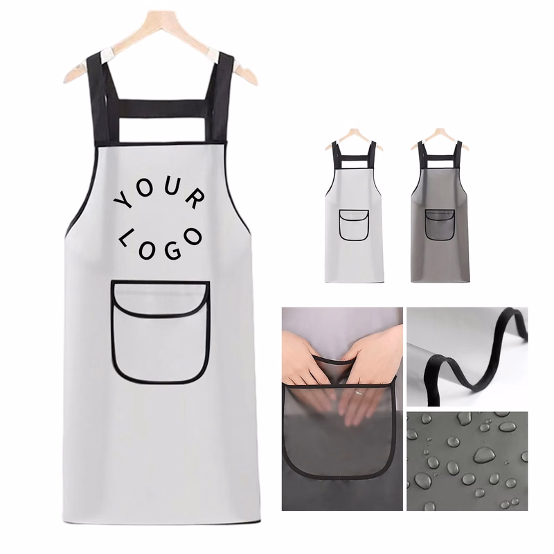Clear Apron with Pockets