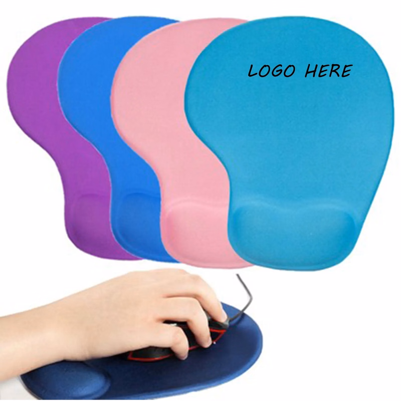 Silicone Mouse Pad w/Wrist Rest