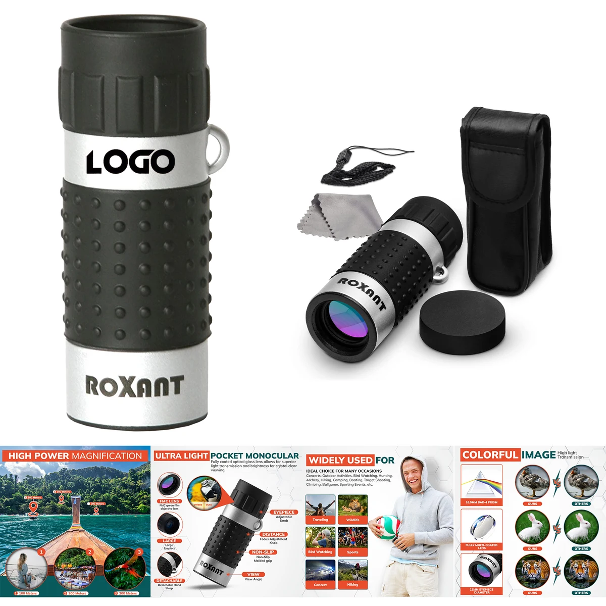 Monocular Telescope - High Definition Ultra Light Pocket Telescope 1