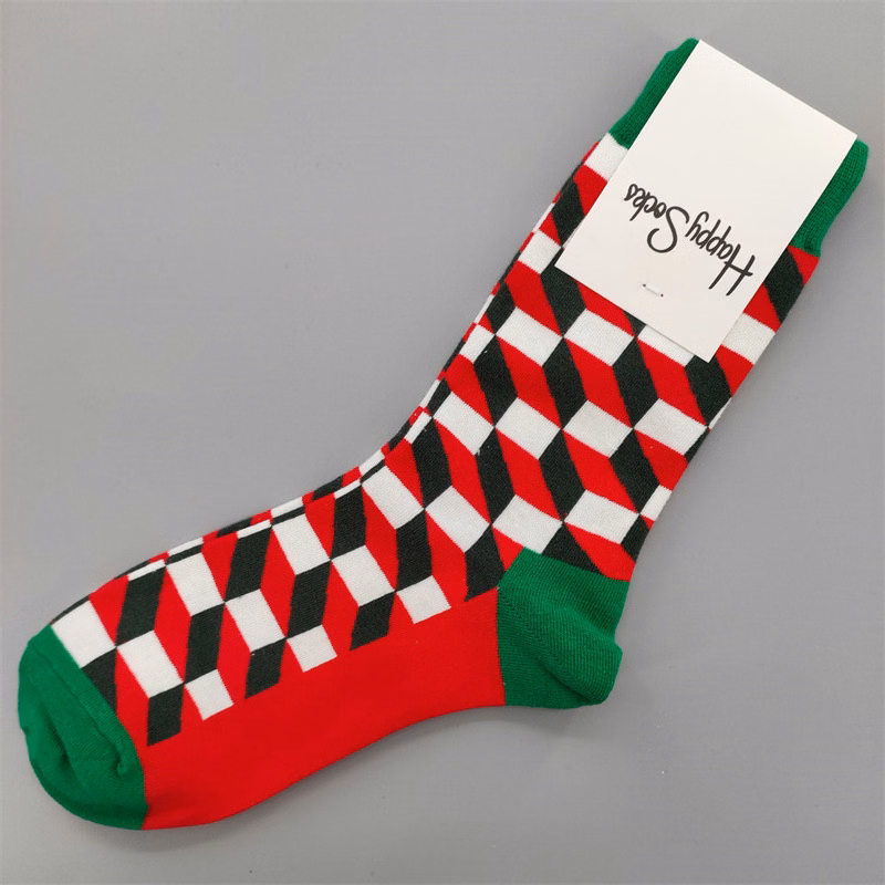 Jacquard Socks with Header Card