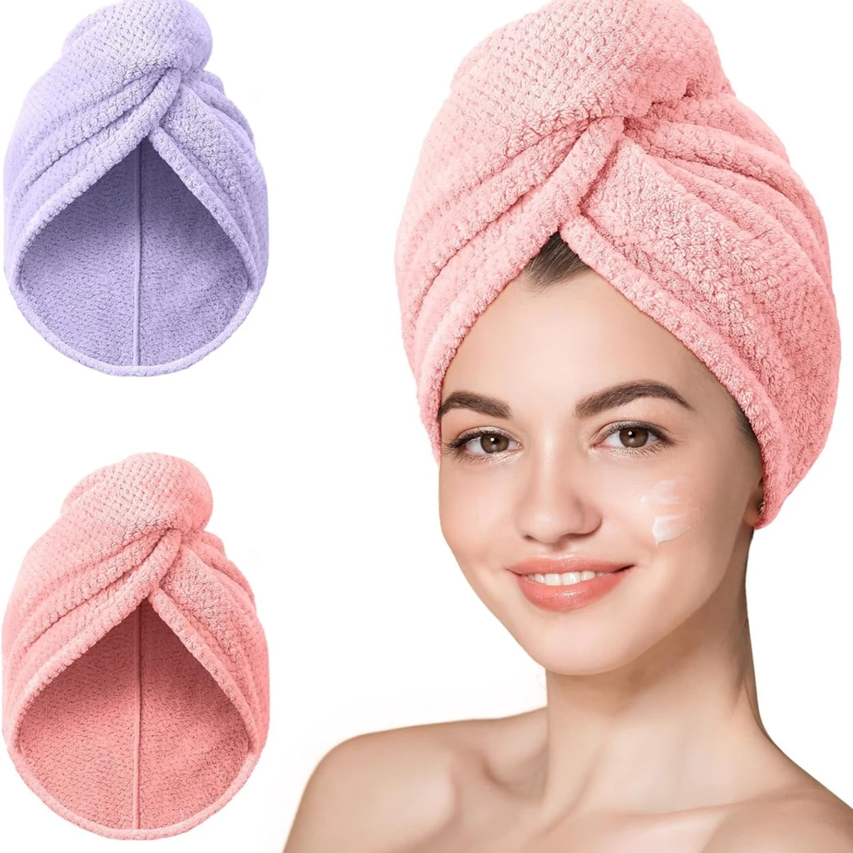 Super Absorbent Hair Towel Wrap for Women 1