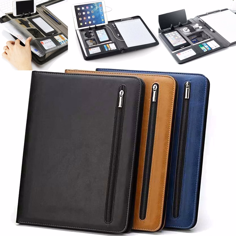 Zippered Padfolio Portfolio Binder
