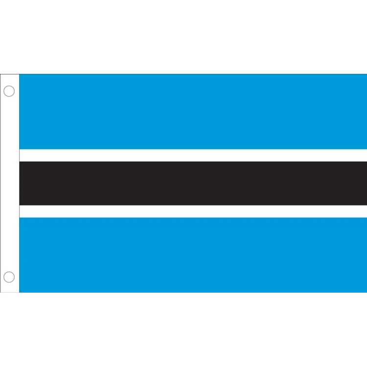 Botswana Flag - 3' x 5' - Nylon 1