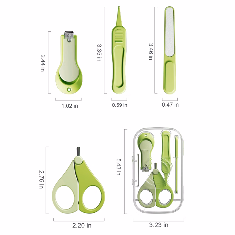 Baby Anti-Pinch Nail Clipper Set